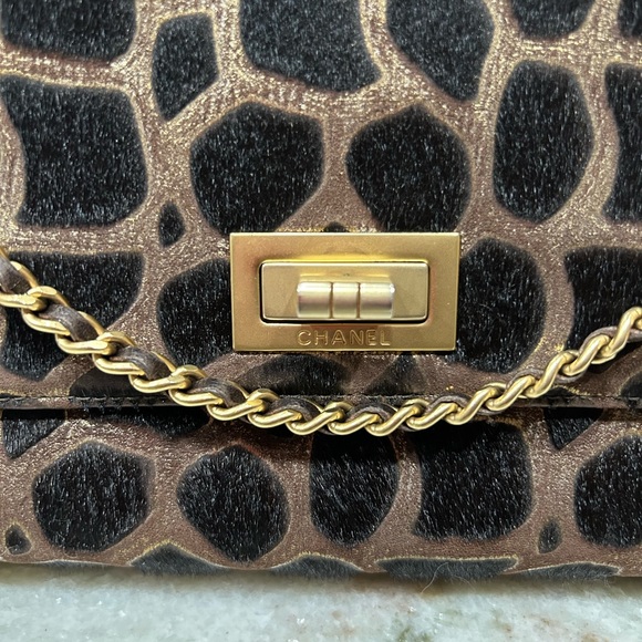 Chanel Authentic Excellent Condition Pony Calf Skin And Leather Hand Bag - Picture 7 of 17